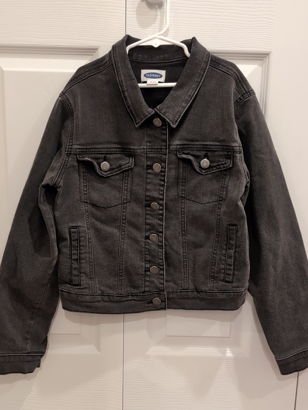Old Navy Black Denim Trucker Jacket for Kids